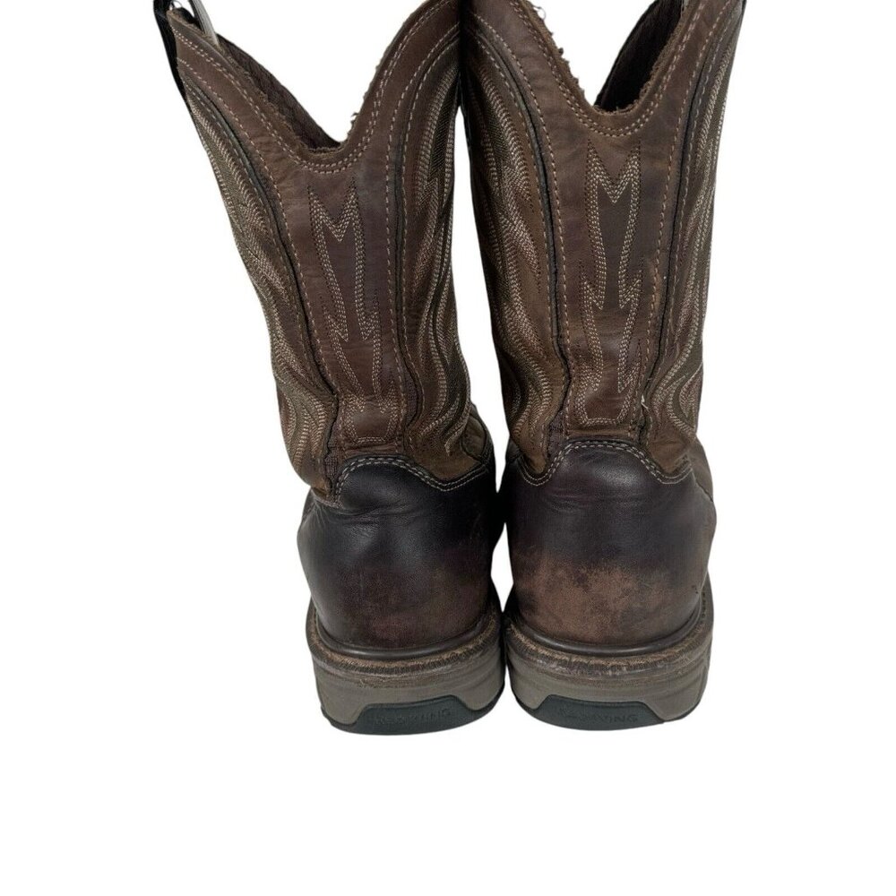 Red Wing 2227 Rio Flex Brown Leather Safety Steel Toe Men's Boots 10 D‎ - Picture 7 of 15